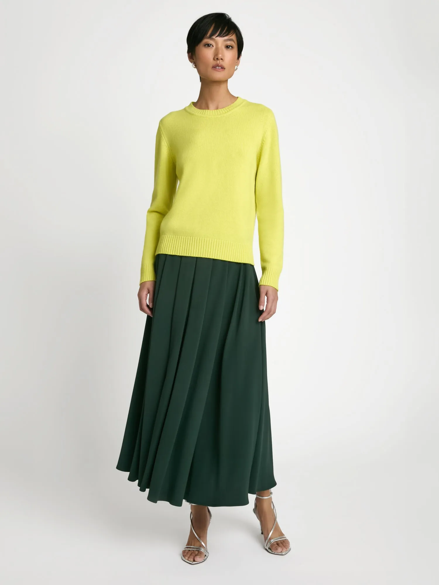 Cashmere crewneck sweater