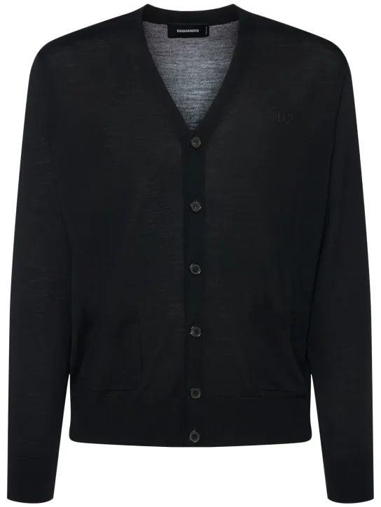 Dsquared2   Knit wool cardigan 