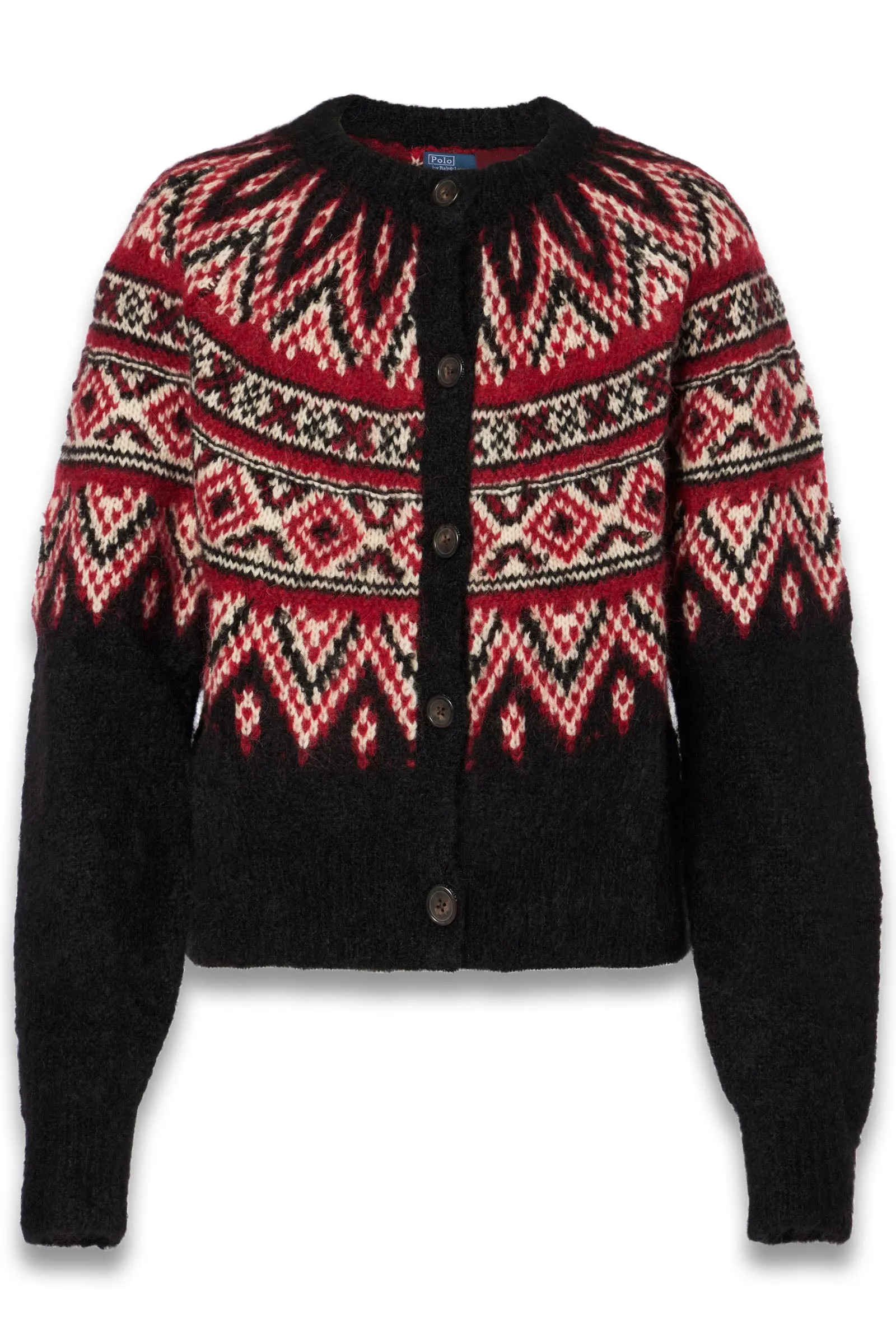 Fair Isle Alpaca and Wool-blend Cardigan