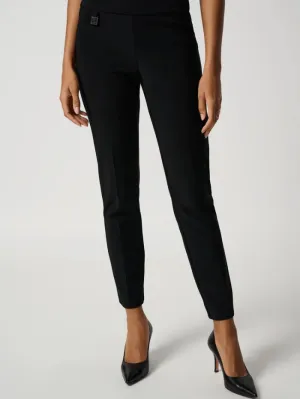 Joseph Ribkoff Classic Tailored Slim Trousers In Black 144092NOS Col 11