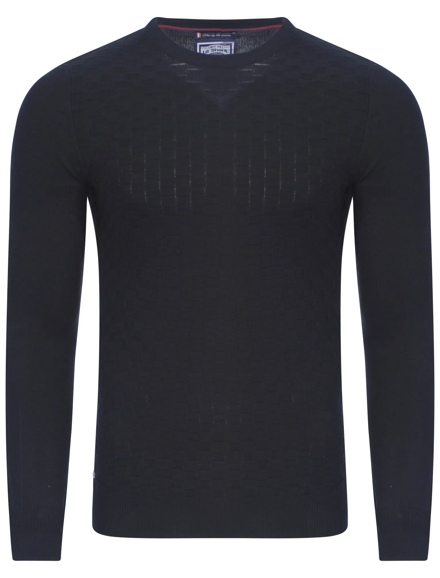 Le Shark Roberts navy jumper