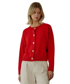 Lucy Cardigan- Red