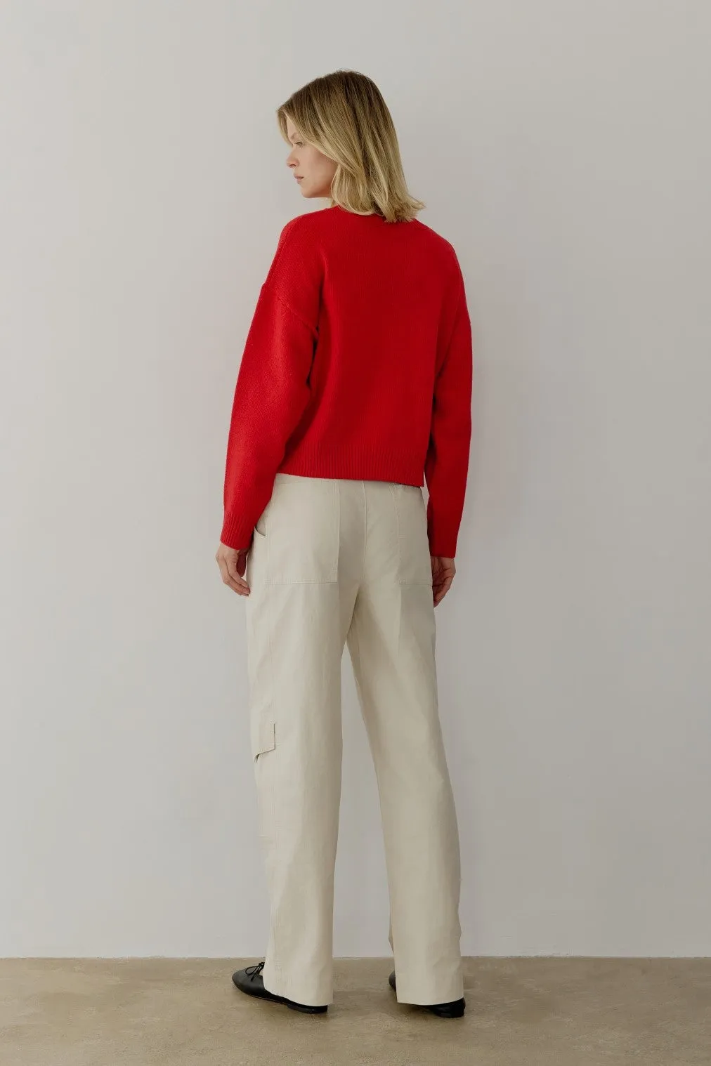 Lucy Cardigan- Red