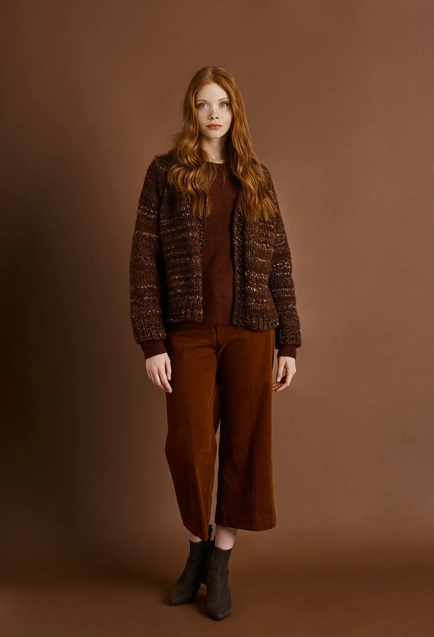 Top Down Raglan Cardigan (Knit)