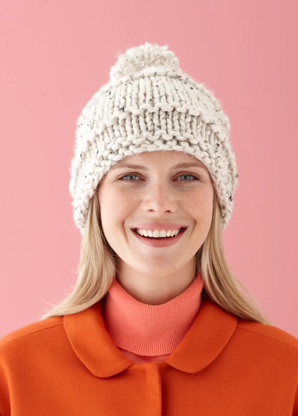 Tweed Beginners Hat Pattern (Knit) - Version 1