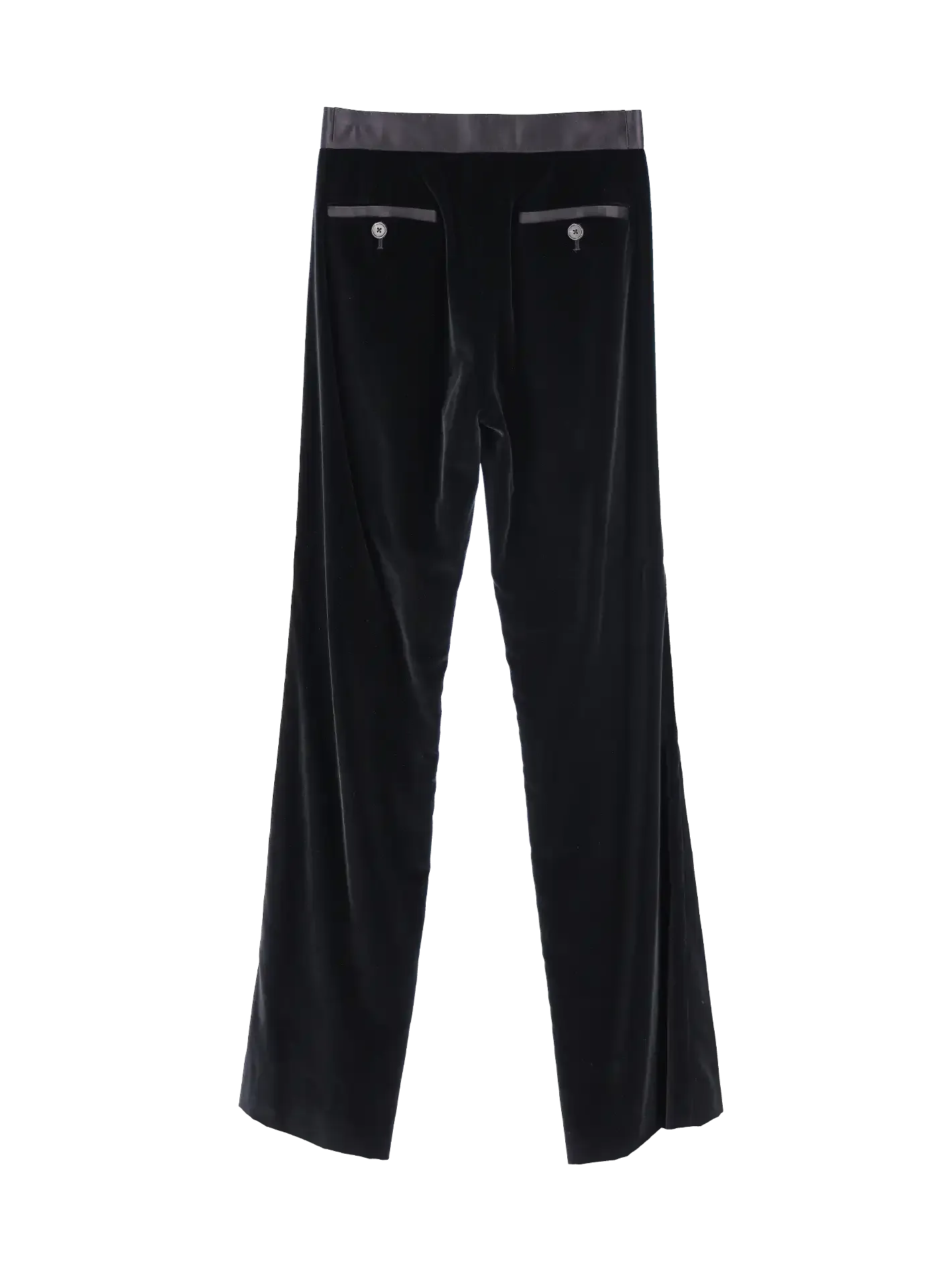 velvet suit trousers